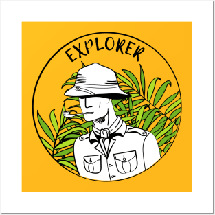 explorer Posters and Art